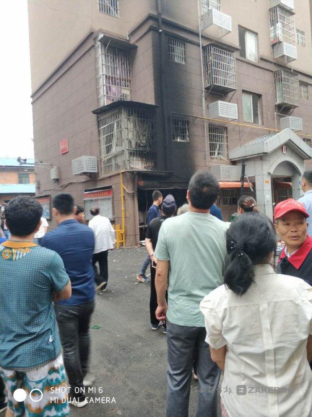 南昌新建區(qū)一小區(qū)煤氣罐爆炸， 4 人受傷